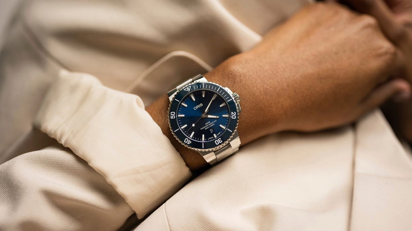 Oris Aquis Date Automatic Swiss Made Blu 43.5mm – 01 733 7789 4135-07 8 23 04PEB