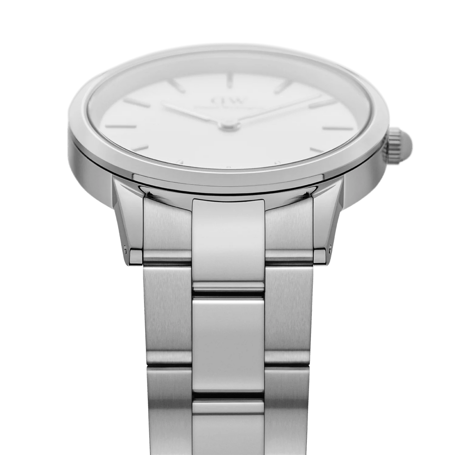 Daniel Wellington 28mm Steel Women's Watch – Iconic Link White