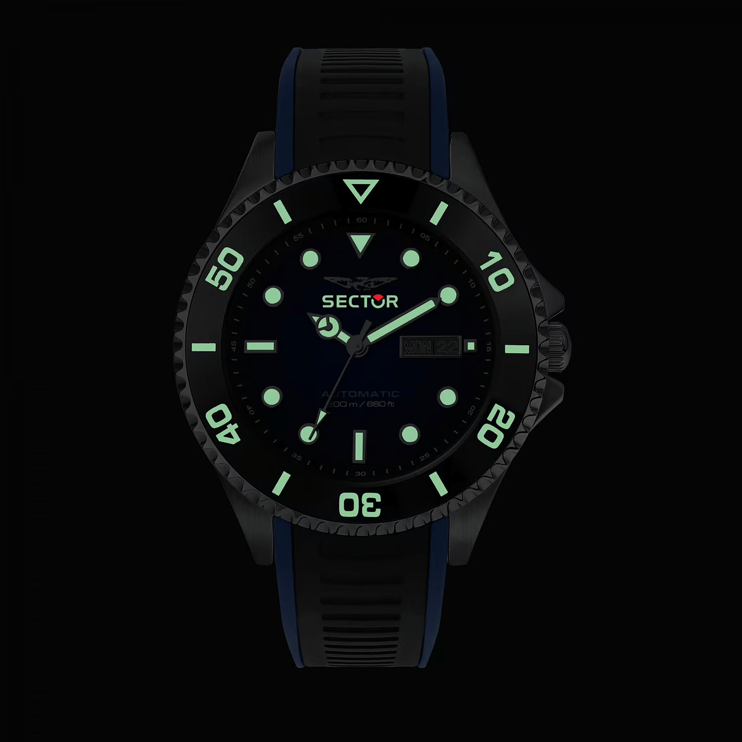 Sector 230 Automatic Daydate Blue Gradient Dial – R322116