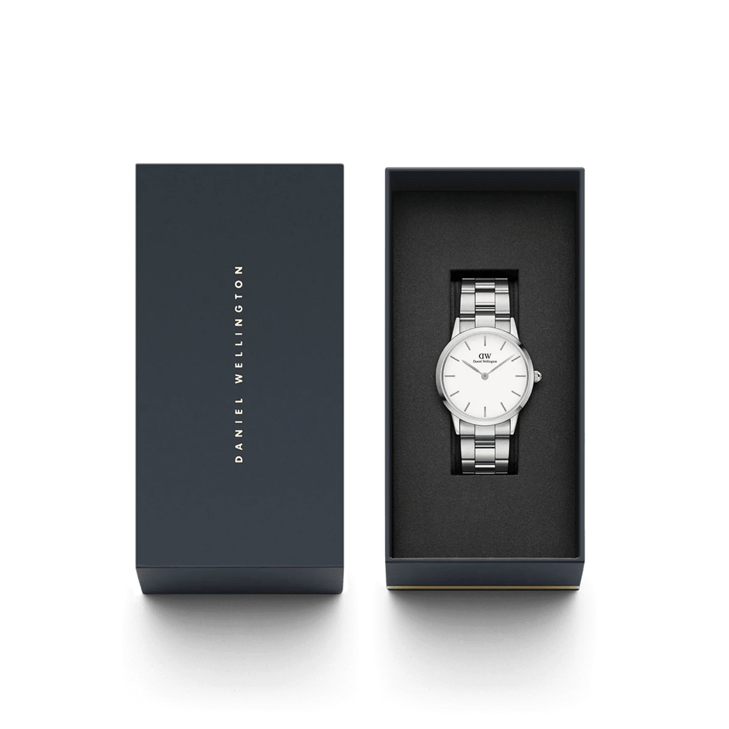 Daniel Wellington 28mm Steel Women's Watch – Iconic Link White