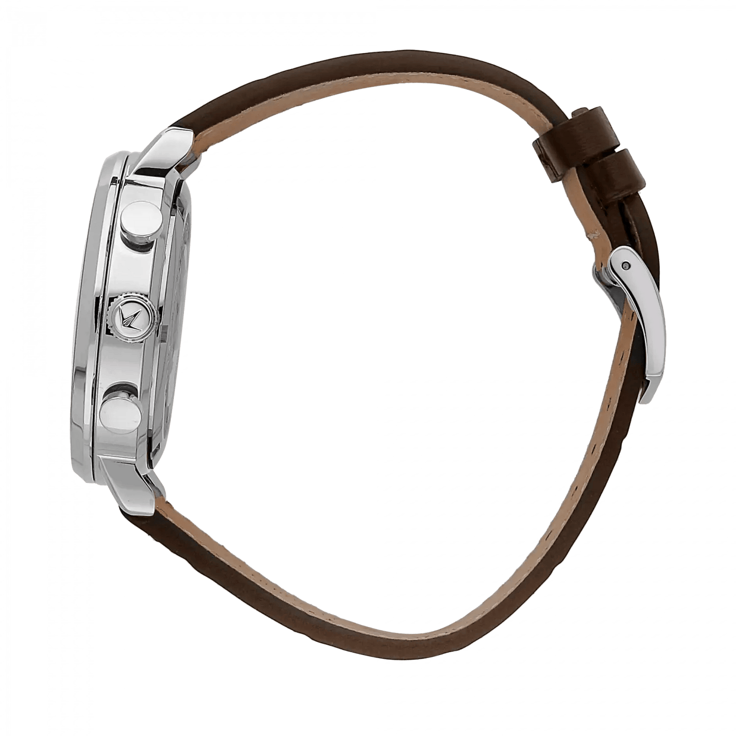Lucien Rochat Garçon cronografo - Orologio uomo pelle marrone 41mm
