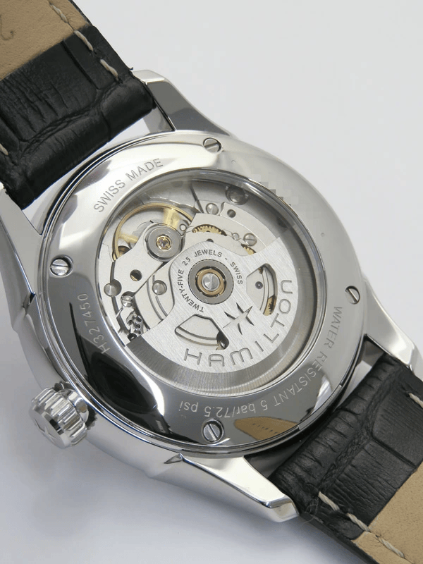Hamilton Jazzmaster Automatic Nero 40mm – cinturino in pelle nero
