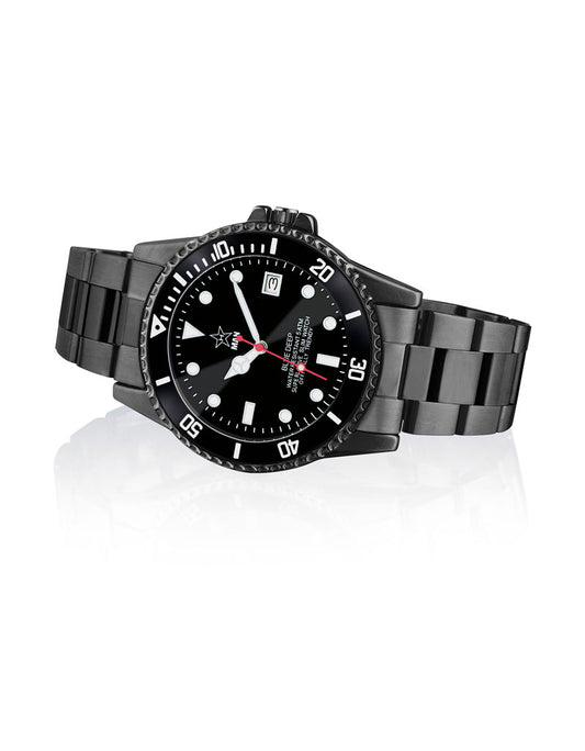 Hoops Man total black watch