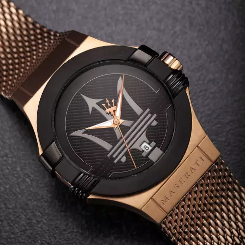 Orologio Maserati Potenza R885 – Eleganza sportiva con cassa in acciaio e oro rosa