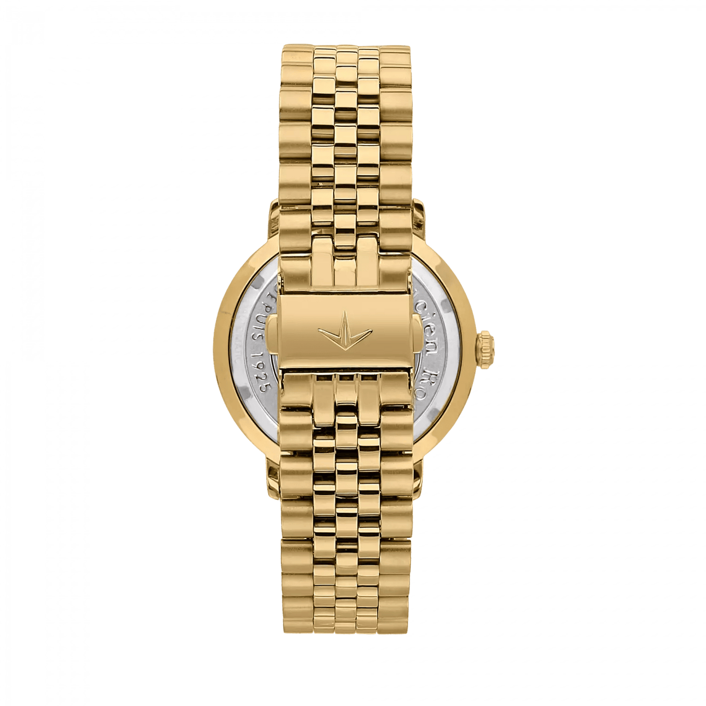 Lucien Rochat Garçon open heart - men's automatic watch gold 41mm