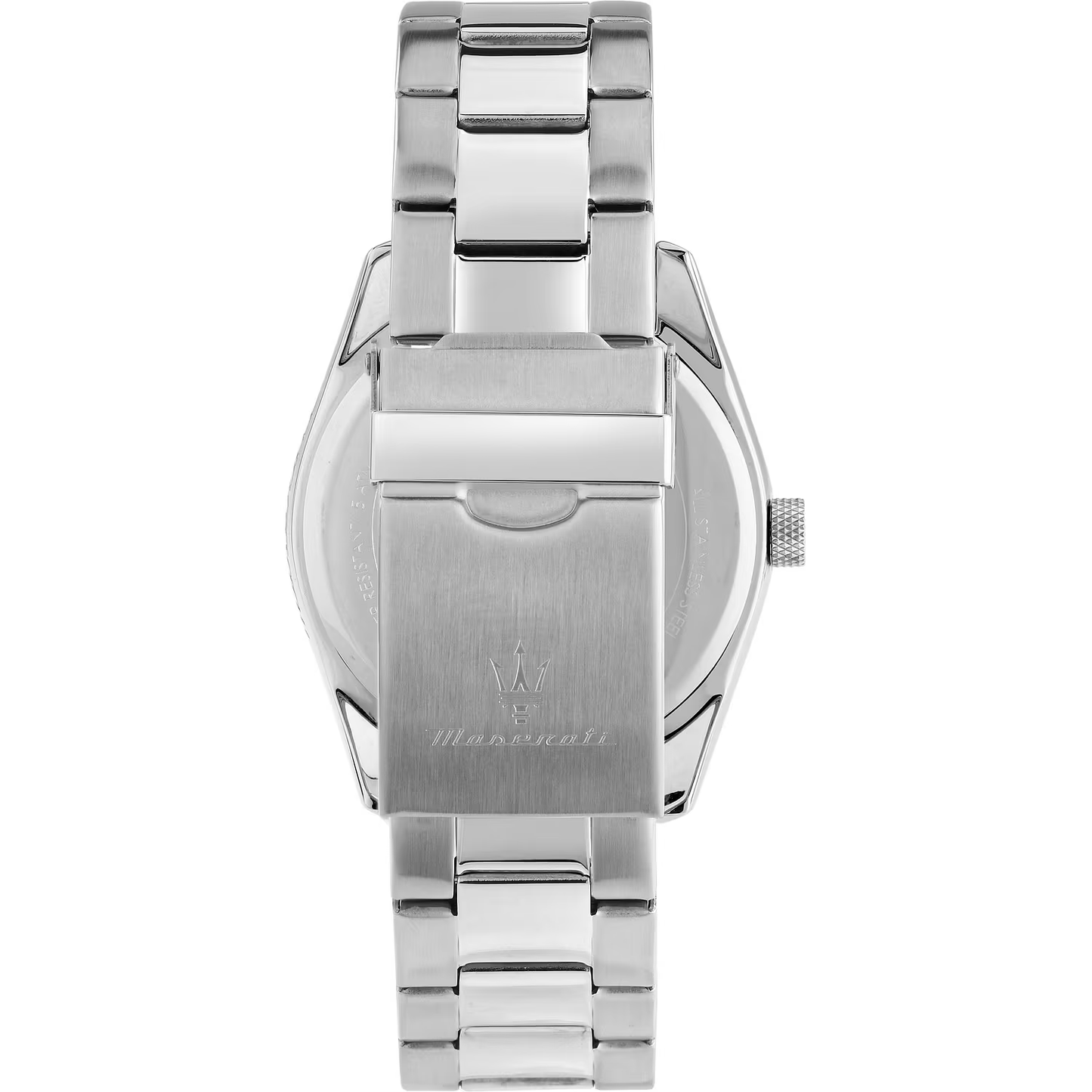 Maserati R8853 Watch – Steel with White Dial and Date