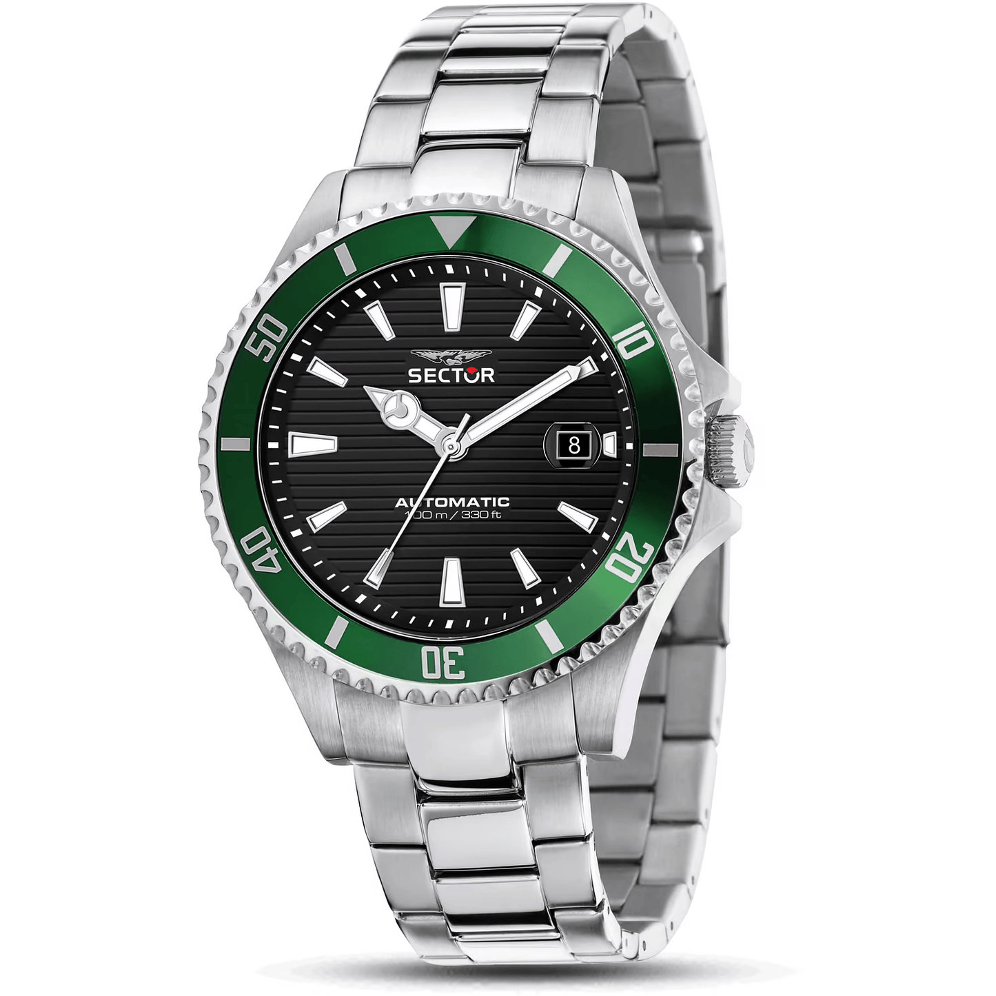 Sector 230 Automatic Green Watch - R3223161008