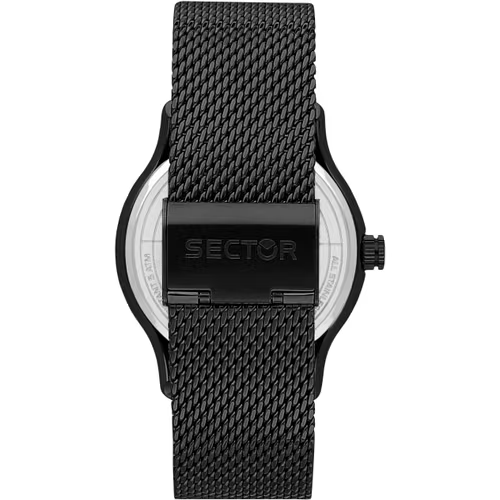 Sector 660 – Watch with Black Milanese Mesh Case and Strap