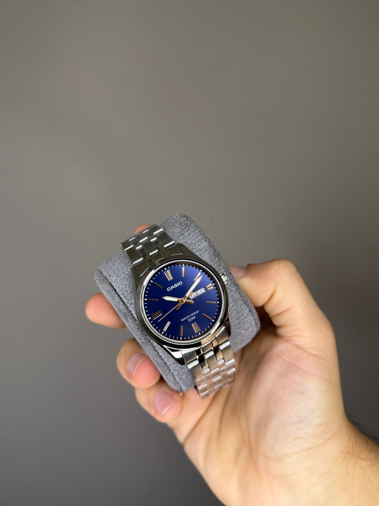 Casio DayDate Blue Watch