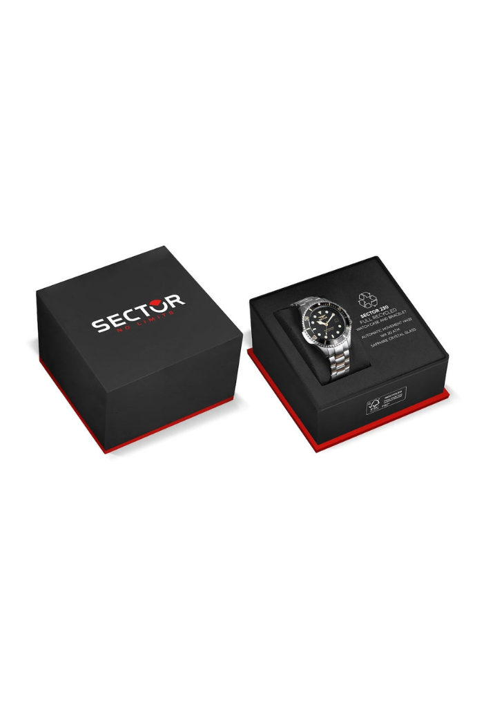 Sector R32 – Men's Watch Steel 43mm Black Dial