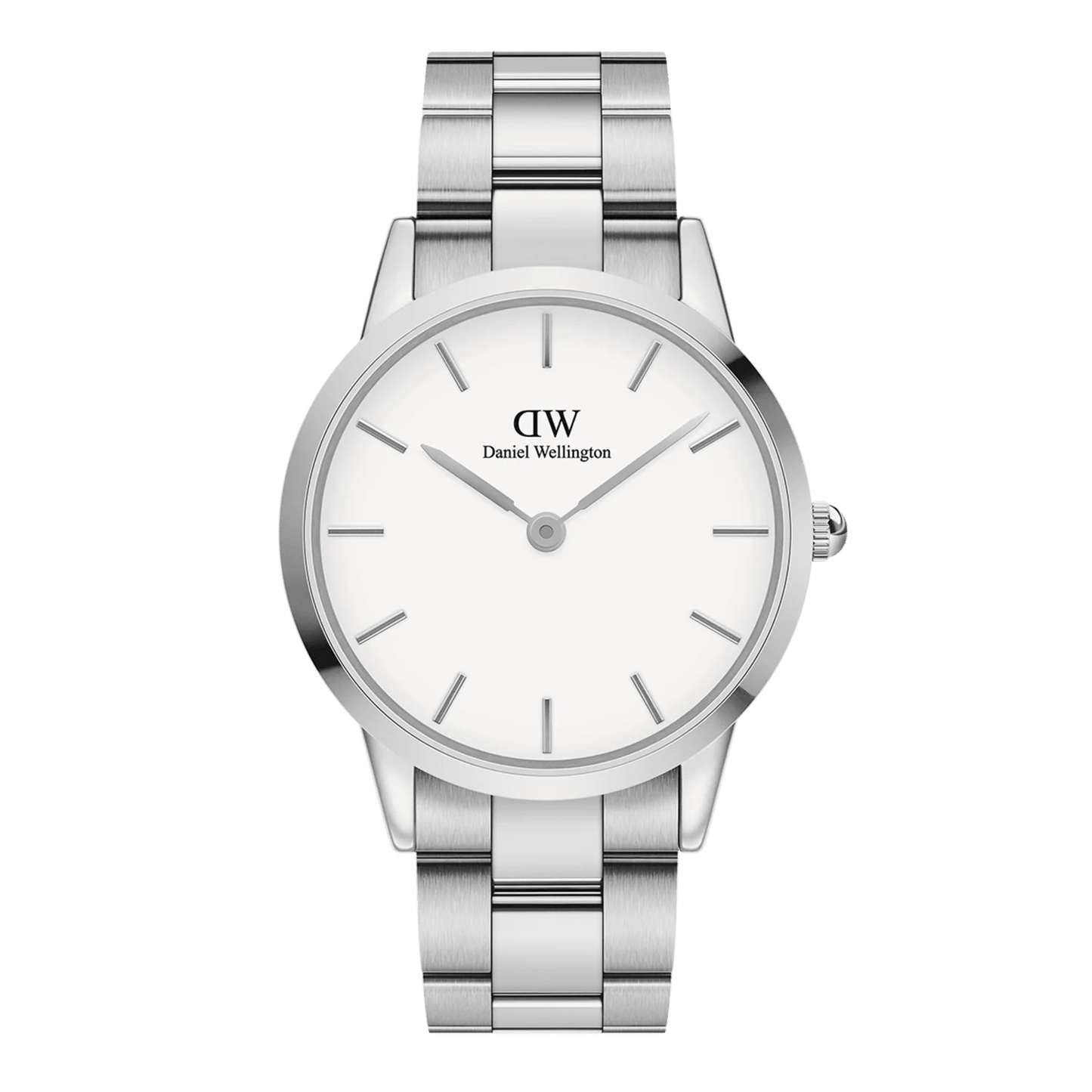Daniel Wellington 28mm Steel Women's Watch – Iconic Link White