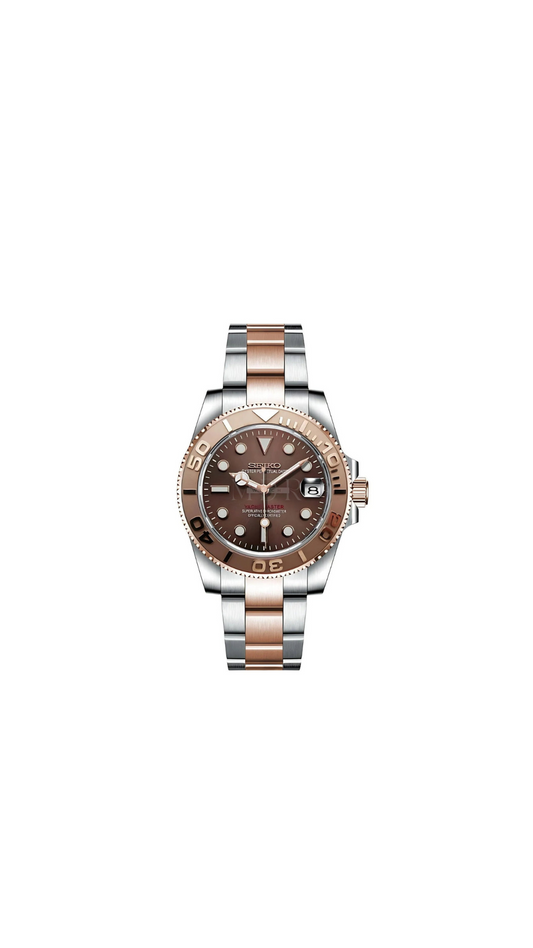 Custom Yacht Master Bicolor watch