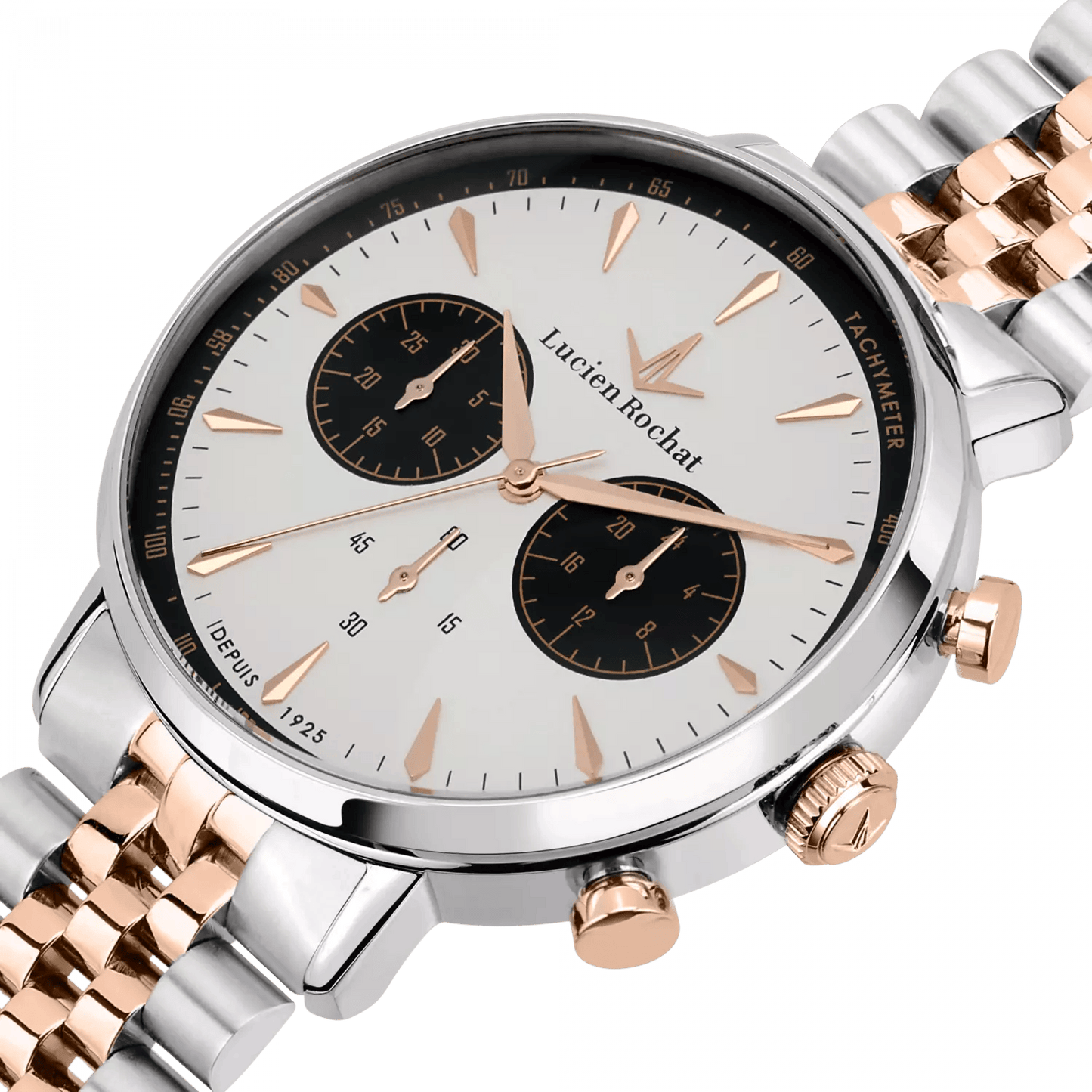 LUCIEN ROCHAT GARÇON R04 jubilee white watch – Elegance