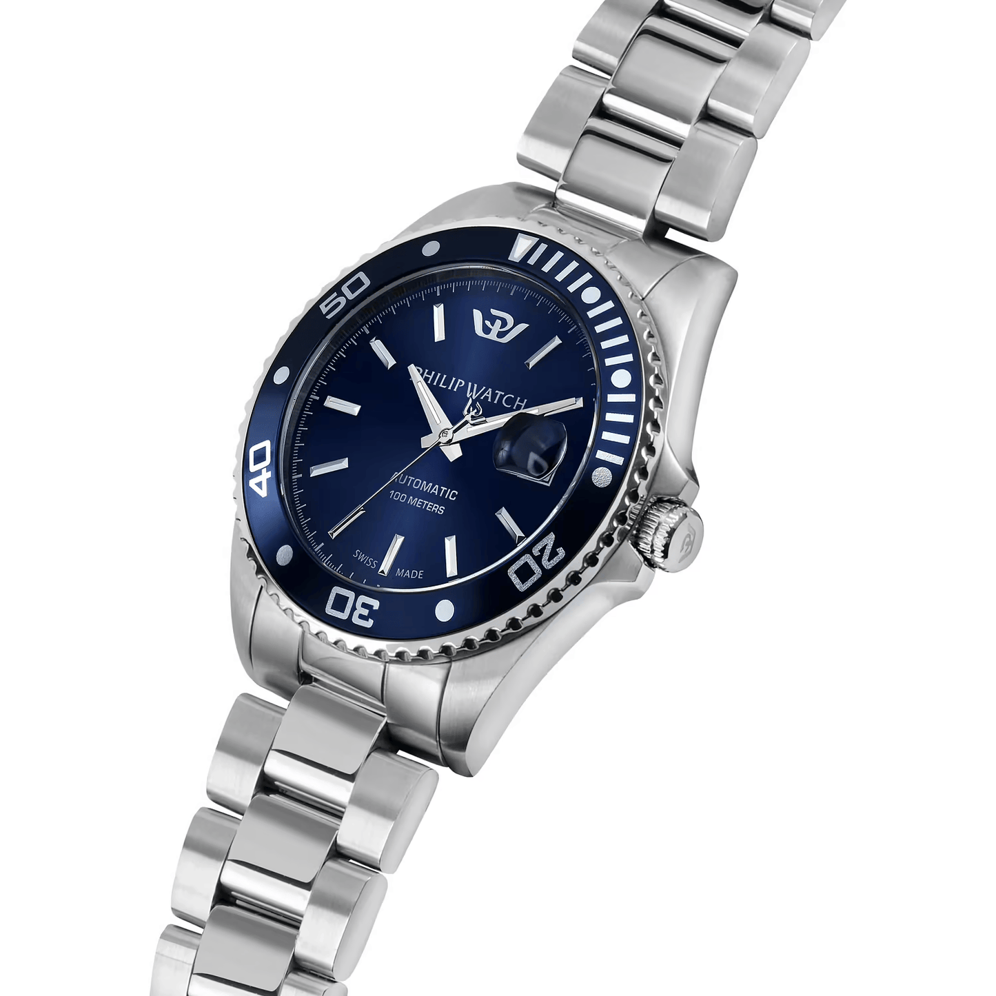 Philip Watch Caribe Sport Automatic Blue R8223