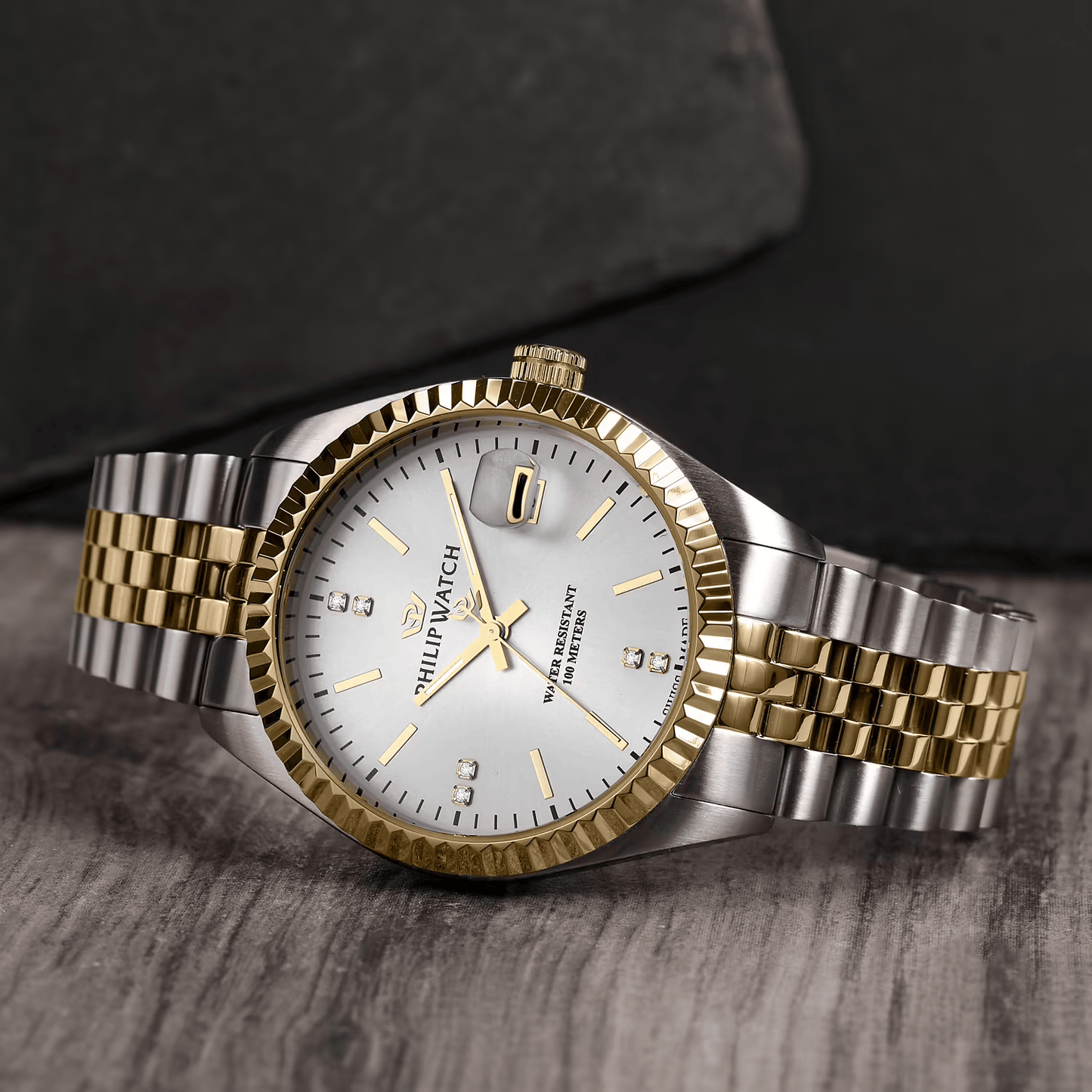Philip Watch Caribe – Swiss Made bicolor oro e bianco