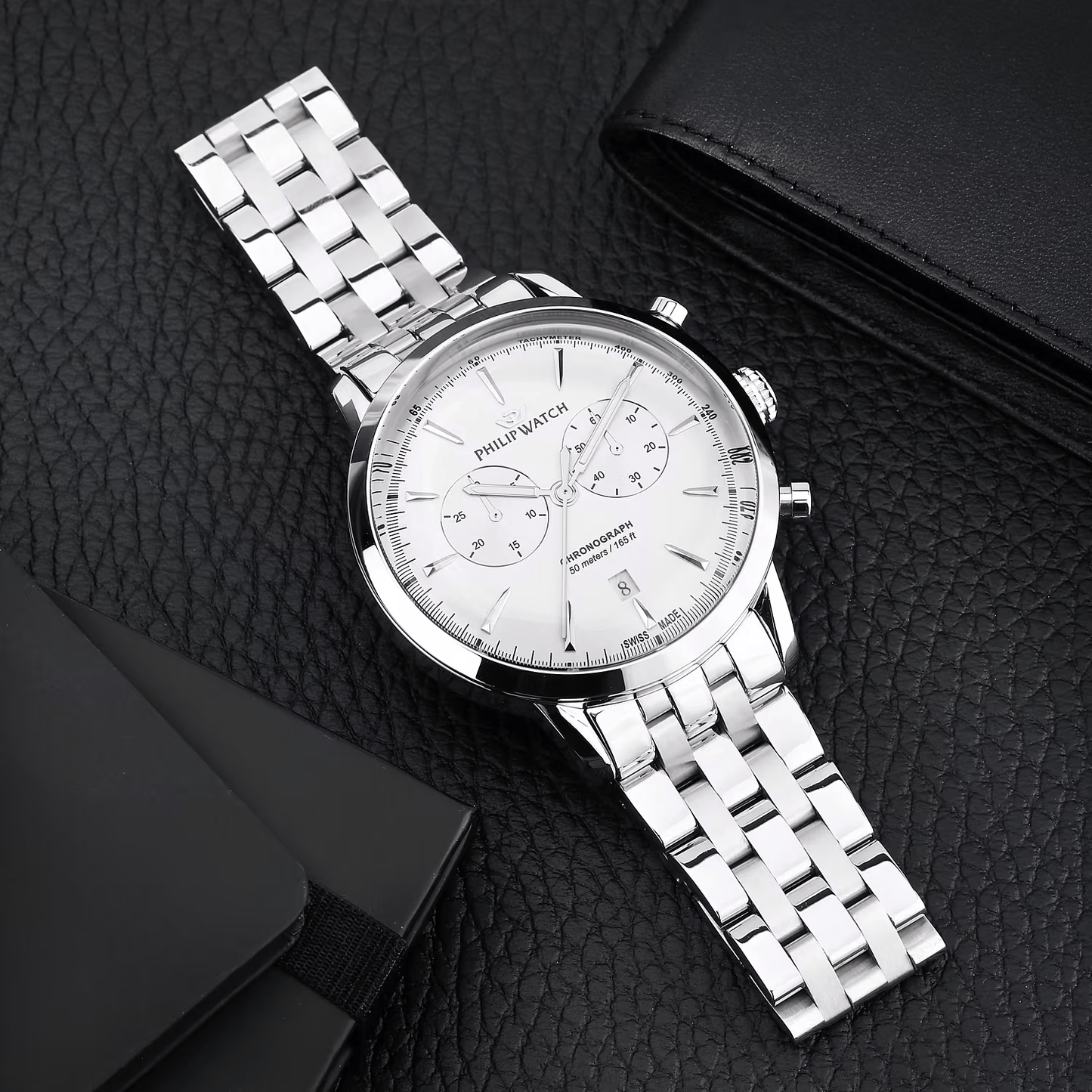 Philip Watch Sunray Cronografo – bianco swiss made R8273680002
