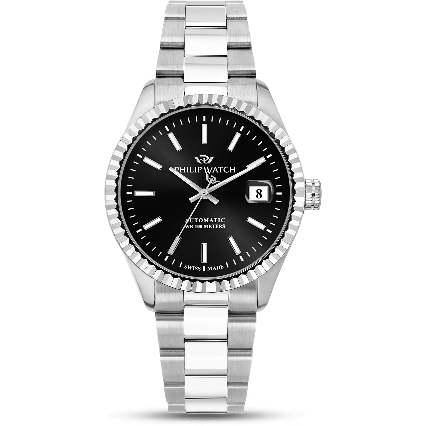 Philip Watch Caribe Automatico Nero 39mm