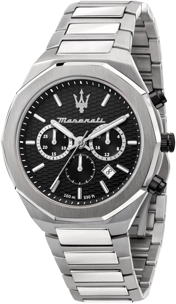 Maserati R8873642004 – Black Steel Chronograph