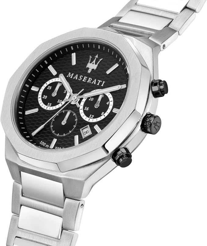 Maserati R8873642004 – Black Steel Chronograph