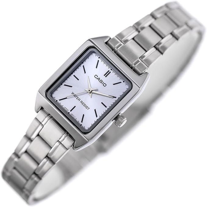 Casio Tank Watch - LTP-V007D-2E Rectangular Case