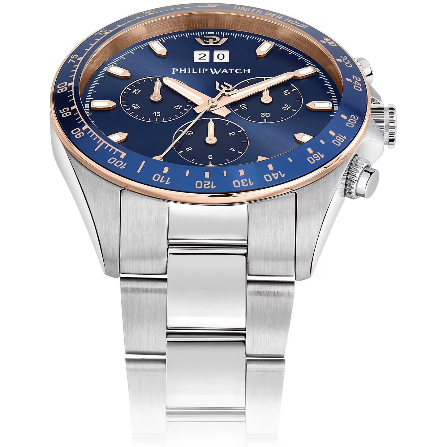 Philip Watch Caribe Sport Chronograph Quartz R8273 blue