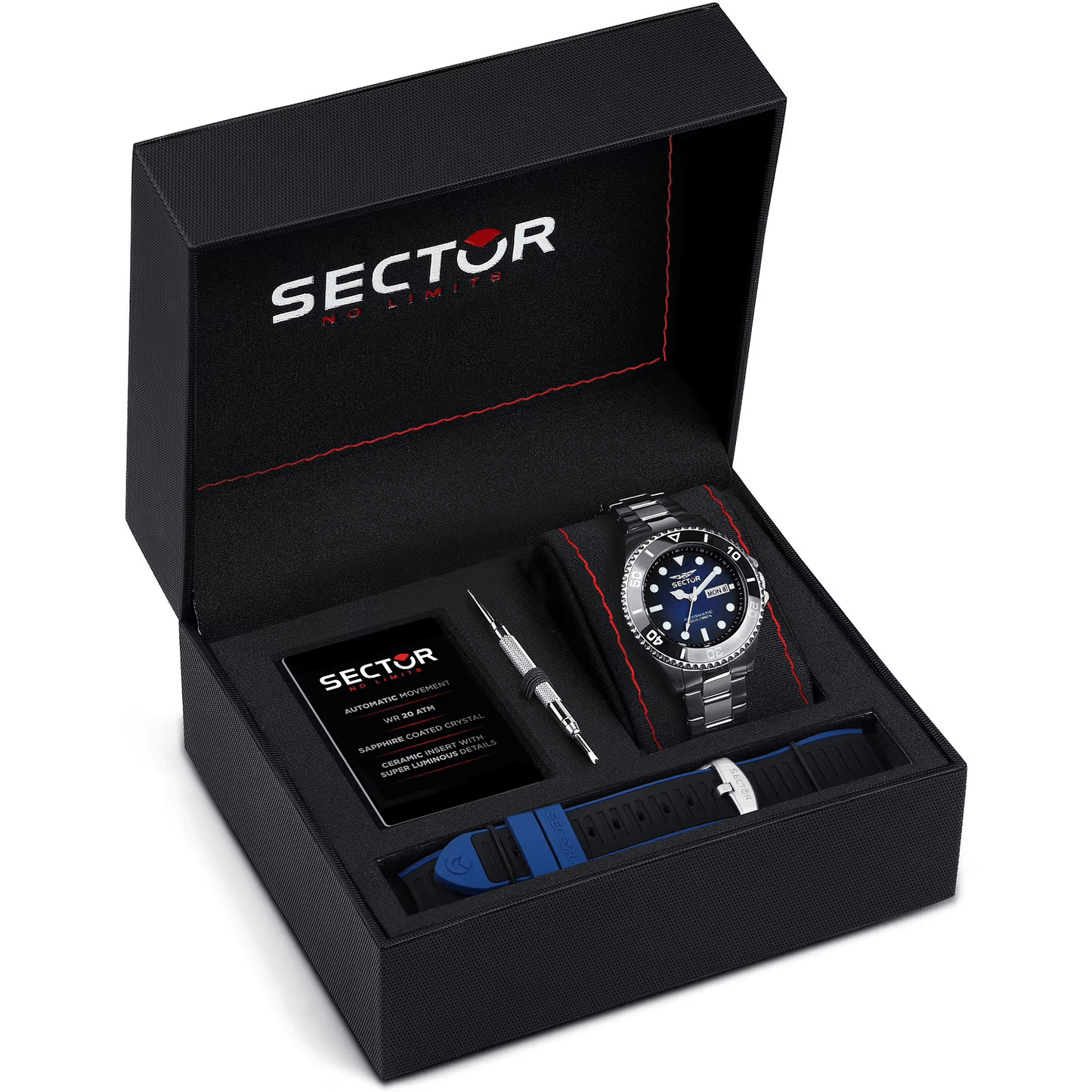 Sector 230 Automatic Daydate Blue Gradient Dial – R322116