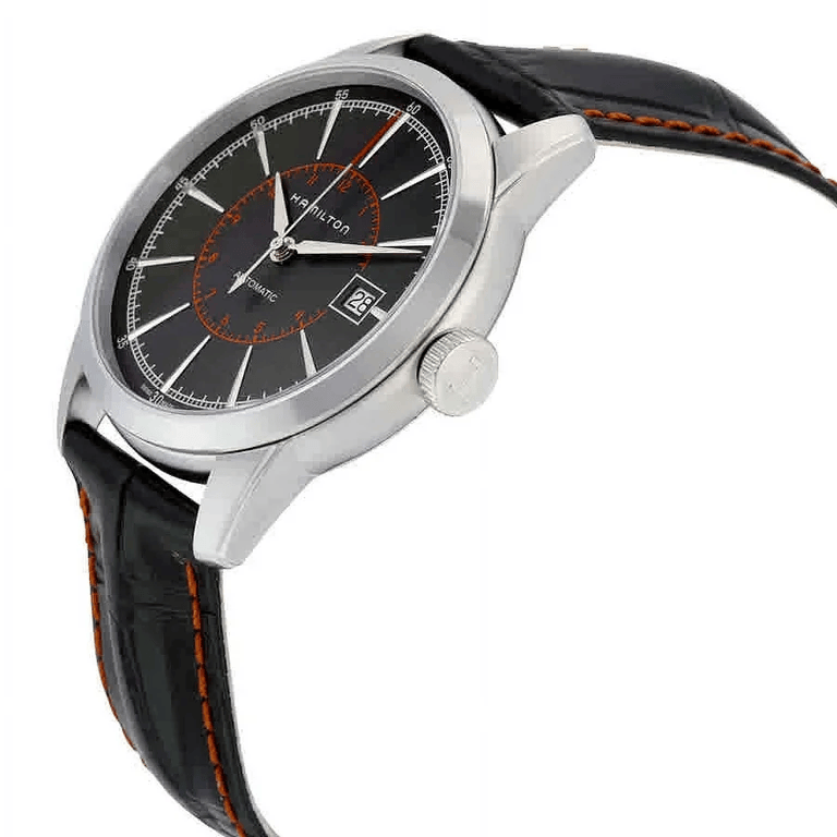 Hamilton American Classic 40mm – Black Leather Strap H40555731