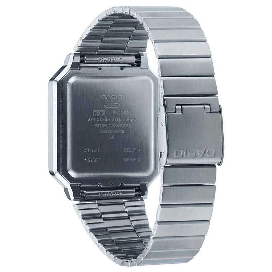 Casio digitale A100WE-7B – Stile rétro con anima moderna