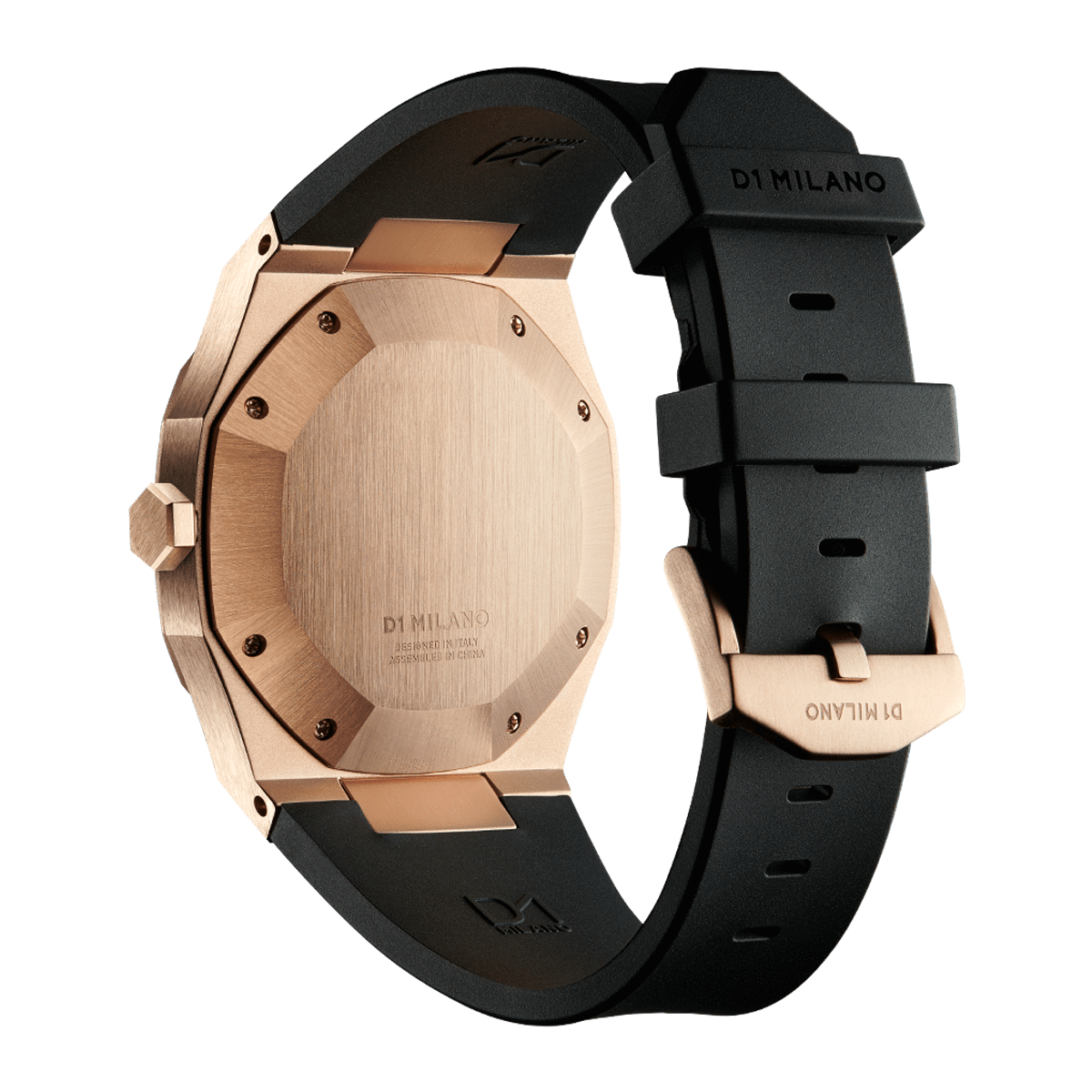 D1 Milano A-MCLVRSE – Sporty and elegant automatic with black dial