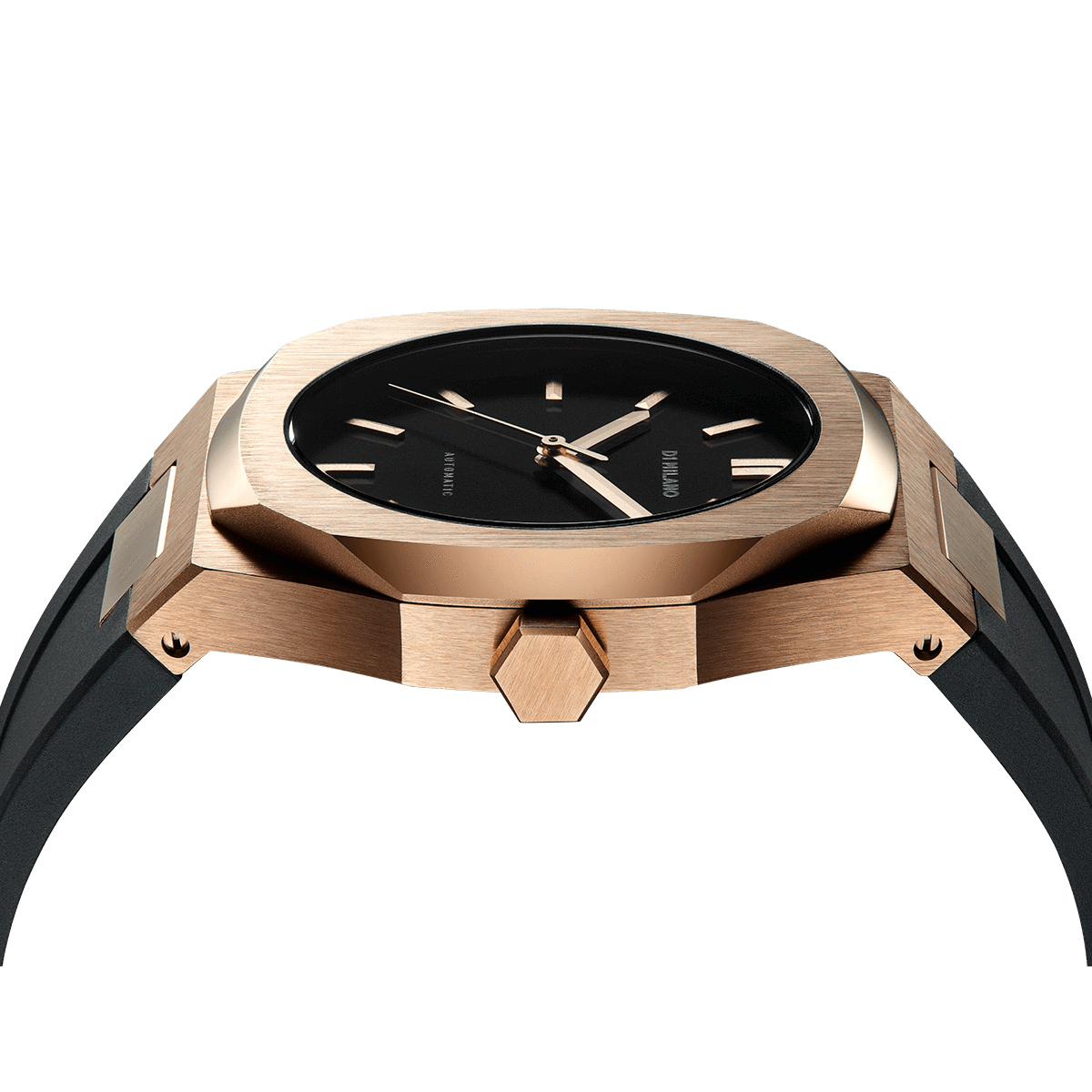 D1 Milano A-MCLVRSE – Sporty and elegant automatic with black dial