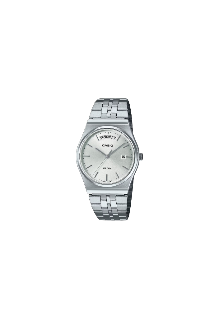 Casio MTP-B146D-1AV daydate in acciaio nero 35mm – MDR Casio MTP-B146D-1AV daydate in acciaio nero 35mm – MDR