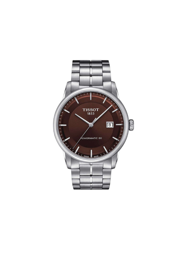 Tissot Luxury Powermatic 80 41mm marrone - swiss made