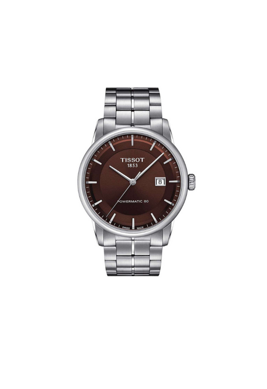 Tissot Luxury Powermatic 80 41mm brown - swiss made
