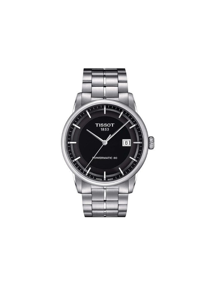 Tissot Luxury Powermatic 80 Automatic 41mm nero - Swiss made
