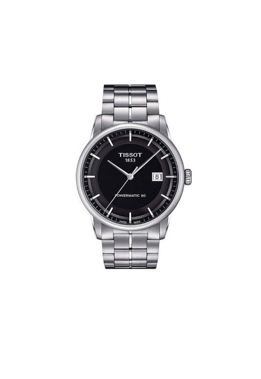 Tissot Luxury Powermatic 80 Automatic 41mm black - Swiss made