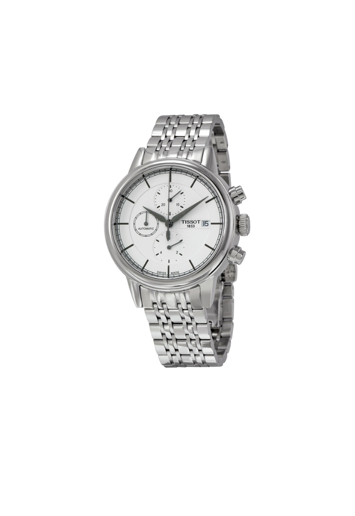 Tissot Carson Automatico Chronograph bianco