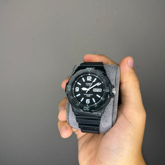 Casio Daydate Black Watch MRW-200H-1B2VEF