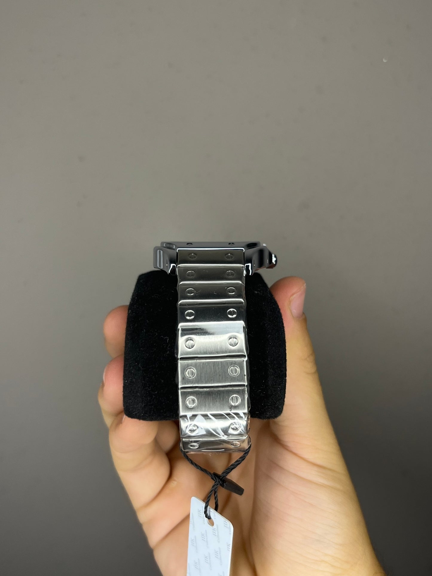 Santos style square clock
