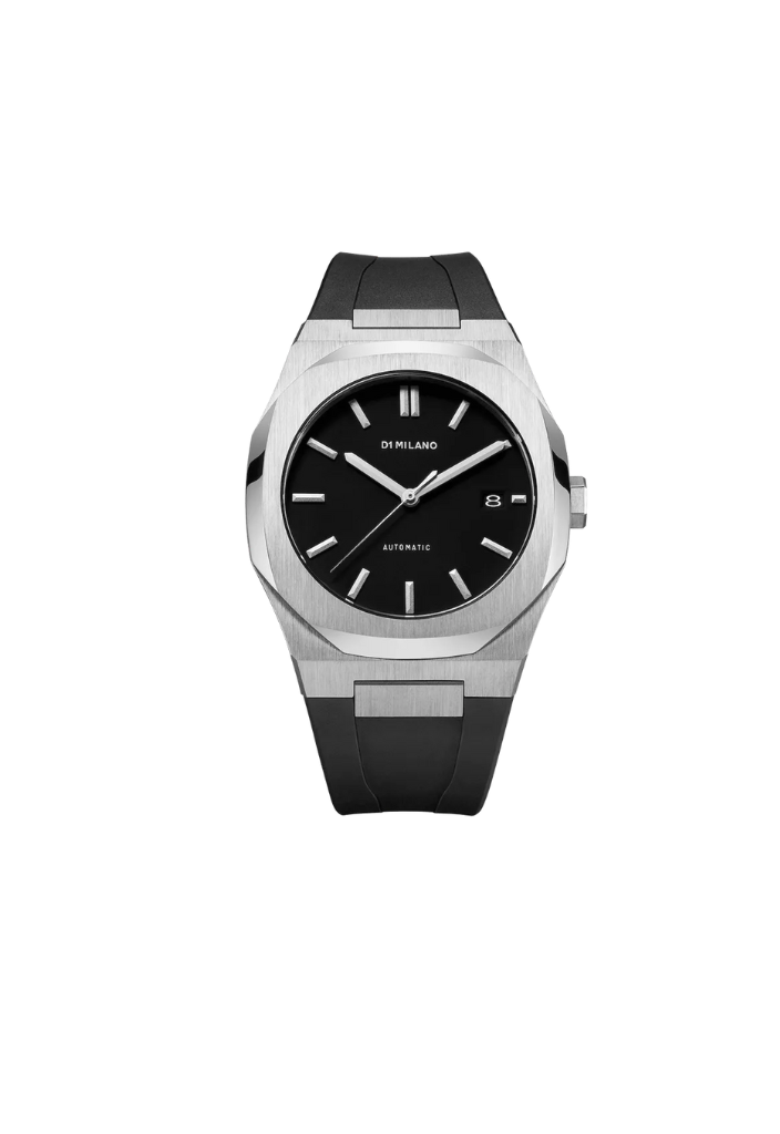 D1 Milano Automatic Black Steel Watch