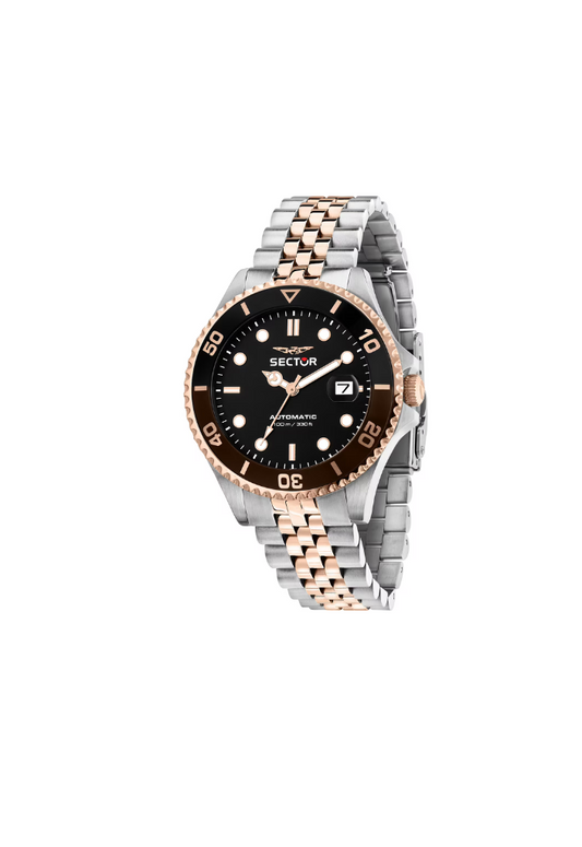 SECTOR 230 R32 Automatic Black Watch – The Harmony of Elegance and Performance