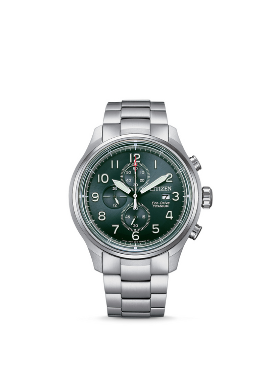 Citizen Eco-Drive Titanium Chronograph Watch