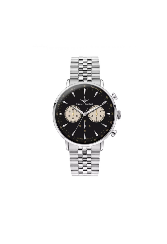 Lucien Rochat Garçon Chronograph - Men's Watch Silver 41mm