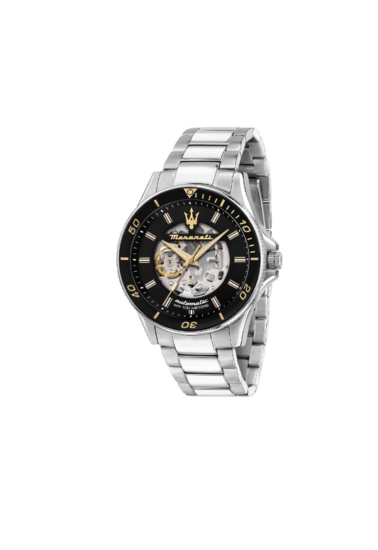 Maserati R88 Skeleton Steel Watch – Sporty Elegance and Precision