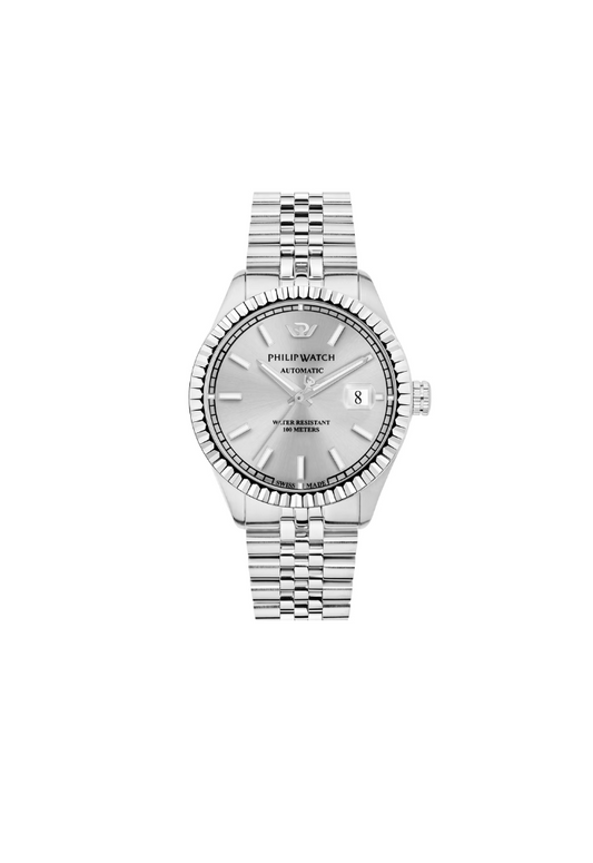 Philip Watch Caribe Automatic Silver R82 jubilee datejust