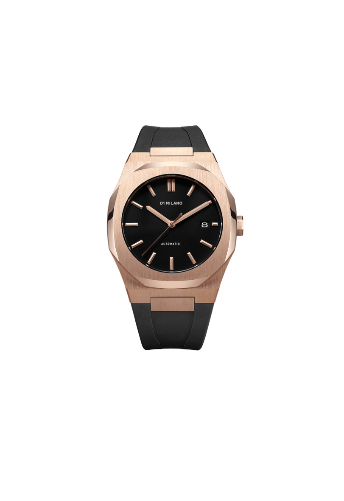 D1 Milano A-MCLVRSE – Sporty and elegant automatic with black dial