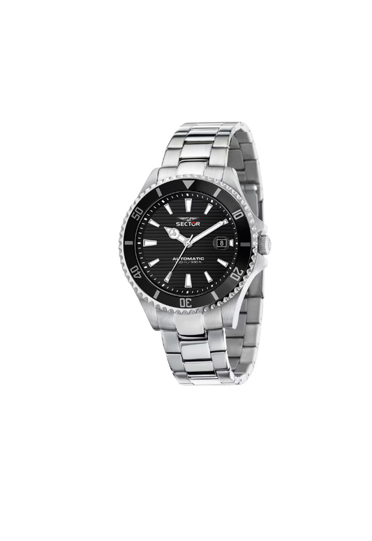 Sector 230 Automatic Black Date Watch - R3223161006