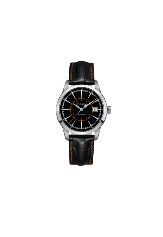 Hamilton American Classic 40mm – Black Leather Strap H40555731