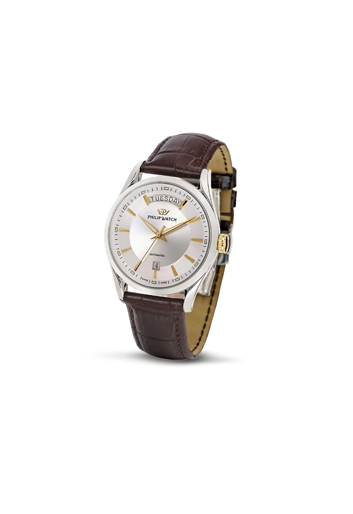 Philip Watch Sunray Automatic – Swiss Made Leather Strap R8221680006