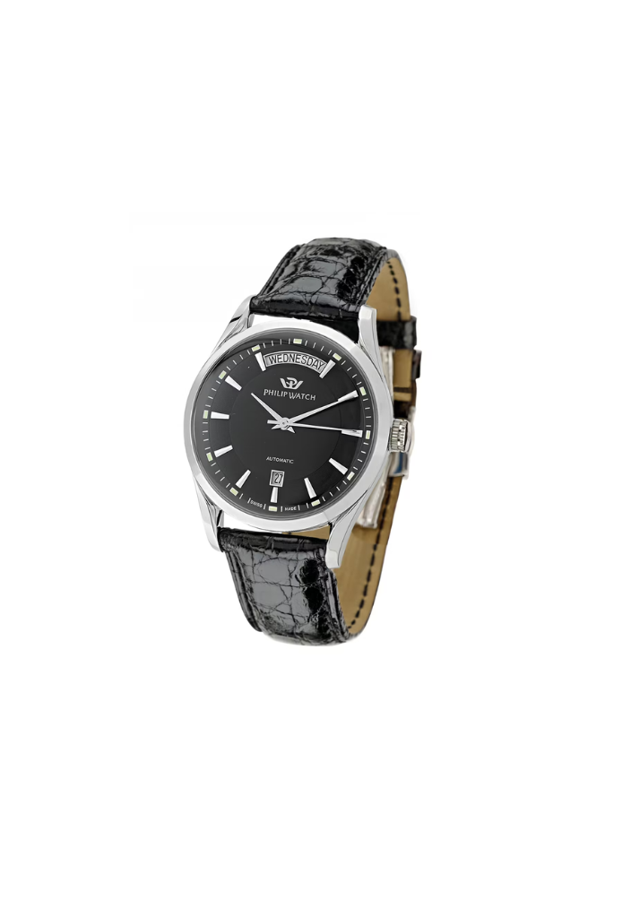 Philip Watch Sunray Automatico – nero daydate swiss made automatico R8221680007