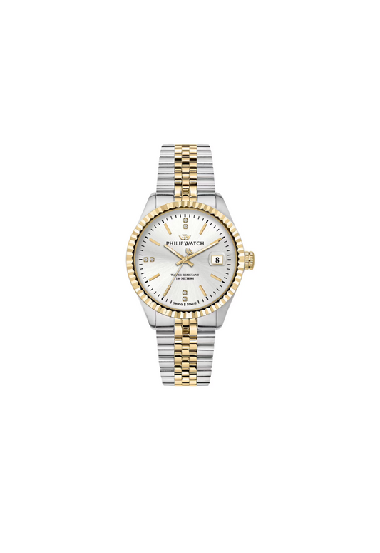 Philip Watch Caribe – Swiss Made bicolor gold and white